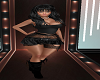 Tina Skirt Combo Black