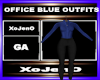 OFFICE BLUE OUTFITS