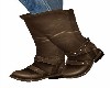 BROWN LEATHER BOOTS