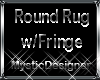Round Rug With Fringe