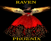 Raven Phoenix Gown