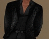 +SNAKESKIN SUIT BLK+