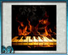 Rocker Piano Fire Art