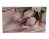 Pink Satin Wedding Wall