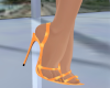 Tangerine Strappy Sandal