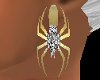 Gold Sparkle Spider