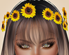 Sunflower Boho Crown