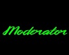 Moderator Green sign