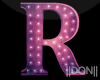 R Pink Letters Signage