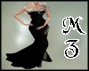 MZ/ Black Long Dress