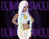 GA Locs White Rainbow