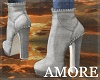 AMORE CLASIC GREY BOOTS