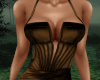 Satin Gown - Umber