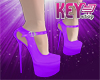 K- Nana Purple Heels