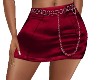 Raspberry Belted Skirt