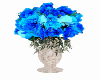 Turquoize flower vase