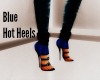 *S* Blue Hot Heels