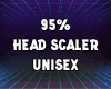 X. HEAD SCALER 95%