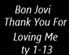 Thank You For Loving Me
