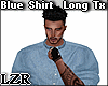 Blue Shirt Long Tx