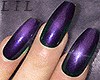 LV-Summer Purple Nails