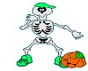 skeleton hallween