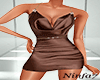 [NF7]Sexy Brown Dress
