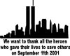 911 Never Forgot Heros