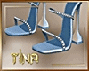 Candy Girl Blue Heels
