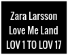  LARSSON LOVE ME LAN