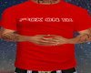 T Shirt F.O.E Red