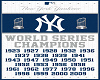 27 World Series Sign