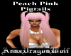 Peach Pink Pigtails