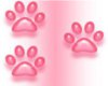PINK PAW BABY BED