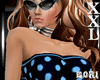 ::SEXY POLKA::XXL::BLUE