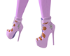 chaussure violette