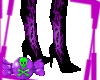 motortrash purple boots