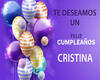 Happy Birthday Cristina