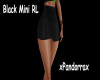 Black Mini Skirt RL