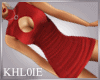 K oo red dress