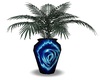 Blue Rose Vase 1