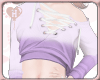 |H| Laces Sweater Lilac
