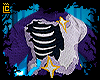 Coat Purple Skull BK