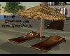 Beach Loungers Brown