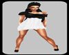 BLACK & WHITE DRESS wTOP