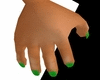 green nails 