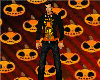 Trauma Hoodie~Blk/Orange
