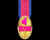 #1 Girlfriend Medal