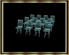 *BDT*Teal Wedding Chairs