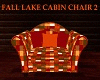 Fall Lake Cabin Chair 2